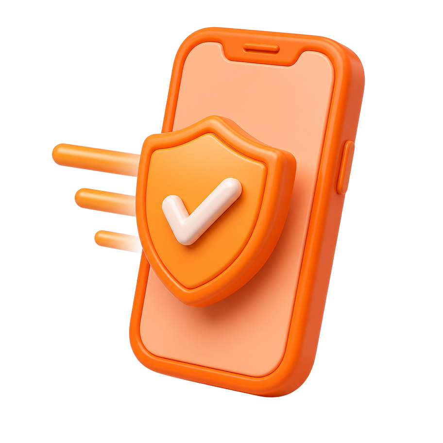 3D phone showing an approved Paylux loan